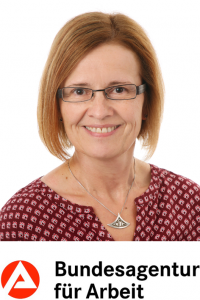Ein Bild von Andrea Feil von der Bundesagentur für Arbeit